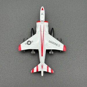 Marines AV-8B Harrier II Ground Attack Jet Diecast Metal Vintage Toy